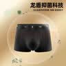 杉杉（FIRS）【桑蚕丝抑菌】纯棉男士内裤男生四角裤头宽松大码透气平角短裤衩 实拍图