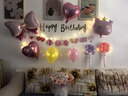 多美忆生日场景布置女孩生日气球儿童道具氛围装饰快乐桌飘装扮粉色套餐 实拍图