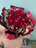 幽客玉品鲜花速递红玫瑰花束表白送女友老婆生日礼物全国同城配送 33朵红玫瑰花束—女王款 实拍图
