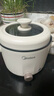 美的（Midea）电煮锅 泡面火锅宿舍小电锅 电蒸锅 多功能家用电热锅 2.6L蒸煮一体 小型2-3人用 配带蒸笼XZE2076 实拍图