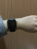 Apple/苹果 【女神节】Watch S11 智能手表GPS款42毫米深空灰色铝金属表壳黑色运动型表带S/M 实拍图