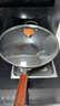 炊大皇铁锅家用无涂层不锈炒锅燃气灶专用炒锅炒菜锅平底锅极铁锅34cm 实拍图