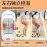 彩虹生活【高温断电】双人排潮取暖双温双控无纺布电热毯电褥子1.8*1.5米 实拍图