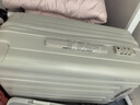 汉客行李箱女拉杆箱男大容量镇店之宝双层拉链密码箱子旅行箱22英寸白 实拍图