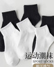 棉十三袜子男士短袜春夏季抗菌防臭透气纯色低帮黑白短筒袜不掉跟10双 实拍图