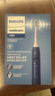 飞利浦（PHILIPS）钻石智能语音Ai导航电动牙刷 全年装礼盒刷头*5 生日礼物 送男生送女友 力度/漏刷提示HX5681 金 实拍图