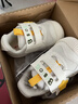 巴布豆童鞋宝宝学步鞋子童鞋春款软底防滑婴幼儿机能鞋 白色 21码 实拍图