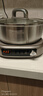 九阳（Joyoung）0涂层IH秒涮电火锅火锅专用锅电锅家用4-8人分体式可拆洗多功能电蒸锅不锈钢电煮锅6L火锅锅GN12 实拍图