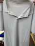 京东京造【100系列云感速干】运动短袖Polo衫男跑步健身春夏 浅灰色3.0 L 实拍图