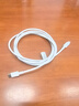 华为（HUAWEI）6A数据线充电线 USBType-C转USBType-C/线长1.8m/高品质线芯原装 白色CC800 实拍图