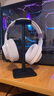 漫步者（EDIFIER）HECATE G2无线版 2.4G有线蓝牙四模头戴式耳机电竞游戏电脑无线专用三角洲FPS吃鸡无畏契约 雾光粉 实拍图
