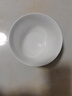 斯凯绨（Sky Top）米饭碗骨瓷小汤碗纯白陶瓷家用酒店餐具套装4.5英寸金钟碗10件 实拍图