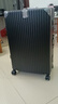 箱君行旅行李箱铝框密码箱拉杆箱大容量万向轮结实耐用学生高颜值旅行箱 钢琴黑 （加厚箱体+双密码锁扣） 30英寸 （特大容量） 实拍图