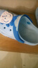巴布豆儿童拖鞋男女童宝宝软底居家浴室夏季凉拖鞋 浅兰 210码 实拍图