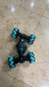 qdrone For the Good Moments手势感应变形遥控车儿童玩具男孩遥控汽车扭变特技车3-6-12岁 30cm蓝【双电+三控+灯光】 玩具高速四驱遥控赛车越野车rc6-14大型玩具车 实拍图