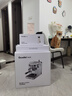 格米莱（Gemilai）猫头鹰G3006H咖啡机 家用半自动咖啡机小家电意式浓缩 双泵双加热 【咖磨套装】3006H水镜银+9010C平刀 实拍图