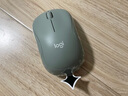 罗技（Logitech）M221 轻音鼠标 无线鼠标 办公鼠标 对称鼠标 带无线微型接收器 薄荷绿 实拍图