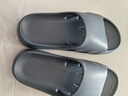 京东京造【专业防滑】浴室防滑拖鞋老人孕妇舒适居家拖鞋男士灰色40-41 实拍图
