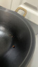 夏老大双耳铸铁炒锅生铁锅传统古法炖锅无涂层不易粘锅圆底炒菜锅38cm 实拍图
