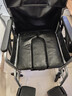 衡互邦 轮椅折叠老人坐便椅 轻便轮椅带坐便轮椅车 残疾人手推车 升级耐磨轮-黑色皮革款SYIV90 实拍图