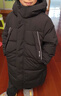 巴拉巴拉儿童羽绒服中长款冬加厚外套男女童2025连帽亲子装保暖防风防泼水 实拍图