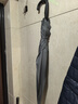 天堂 加大雨伞三折 晴雨两用商务伞经典格纹10骨大雨伞男女 藏青 实拍图