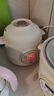 美的（Midea）电炖锅1-2人电炖盅隔水炖锅家用燕窝炖盅陶瓷炖汤盅电炖锅婴儿辅食小炖锅煲汤电炖锅电砂锅煲汤锅 1L 【1L=3碗 防烫把手】DZE1066 实拍图