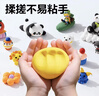 得力72包超轻粘土彩泥橡皮泥家庭畅玩装黏土手工DIY玩具太空沙男女孩生日 48色+24色开学文具 实拍图