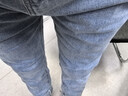 真维斯（Jeanswest）高端牛仔裤男士修身直筒男裤夏季薄款潮牌舒适棉弹休闲长裤子男 实拍图