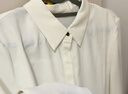 初申春秋长袖衬衫女职业正装学生面试气质休闲通勤白衬衣上衣S43S001 实拍图