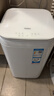海尔（Haier）迷你波轮全自动洗衣机 3KG小型婴儿内衣洗 高温除菌 租房一人 家用家电补贴XQBM30-R368 实拍图