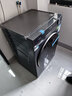海尔（Haier）【26年超越4.0新品58E】11公斤滚筒洗衣机全自动洗烘一体带烘干家用超薄平嵌大容量冲浪洗以旧换新 【即烘即穿】+羽绒毛毯洗+蓝盾除菌 洗烘一体 11kg 实拍图
