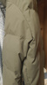京东京造羽绒服男鸭绒加厚防寒工装面包服防泼水冬季外套短款新年橄榄绿M 实拍图