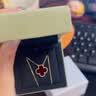 梵克雅宝（Van Cleef & Arpels）项链女款 四叶草项链Alhambra系列女士项链 送礼物【双11抢先购】 中号 红玉髓 VCARD38500 15MM 保卡信息-随机年份 实拍图