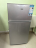 奥克斯（AUX）家用双门迷你小型冰箱 冷藏冷冻保鲜小冰箱 宿舍租房节能电冰箱 【国家补贴】BCD-38K122 升级款 银色 实拍图