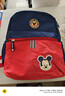 迪士尼（Disney）幼儿园书包男童米奇卡通小孩2-6周岁儿童双肩包学前班书包1年级小包 SM11890（藏青） 实拍图
