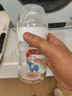 布朗博士玻璃奶瓶 0-1月初生婴儿防胀气防呛 宽口径奶瓶150ml 小象 实拍图