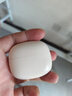 漫步者（EDIFIER）零感豆Air X蓝牙耳机真无线半入耳式音乐游戏运动高音质通话降噪长续航蓝牙6.0低音超短柄2025新款 云白-2025升级新款-【蓝牙6.0+APP同声传译】 实拍图