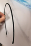 M2KA显脸小头箍女高级感不勒头防滑法式减龄发捆 超细发箍黑色2.5mm 实拍图