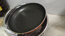 爱仕达（ASD）平底锅不粘锅家用牛排早餐煎锅 少油轻烟炒菜锅24cm燃气灶专用G14 实拍图