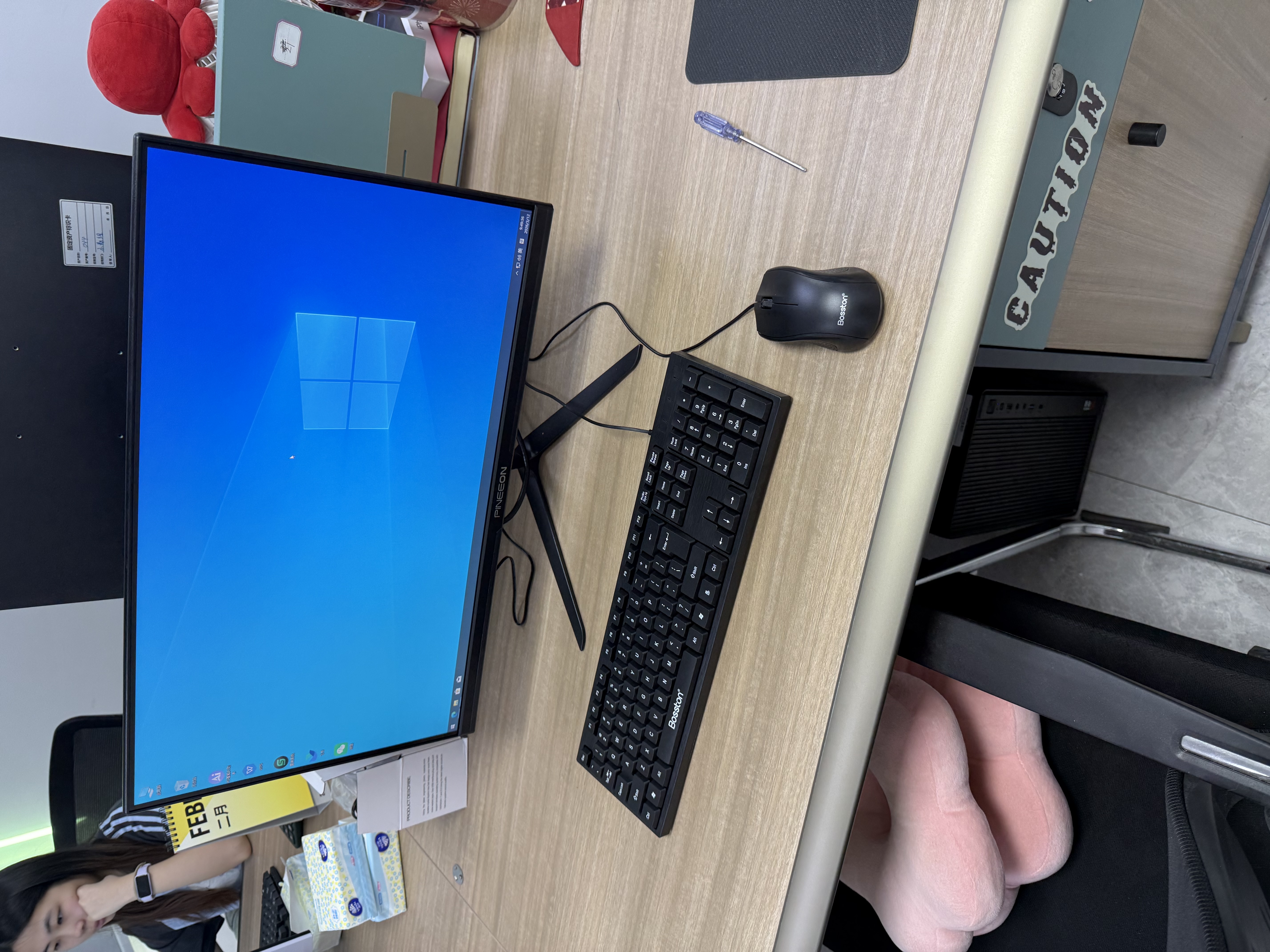 华硕【14代酷睿 i5 i7】台式电脑主机台式机独显商务办公大额补贴家用Diy组装电脑全套 四 酷睿i7丨16G+756G丨独立显卡丨送显示器 实拍图