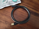 山泽usb3.0延长线1米 公对母电视u盘鼠标键盘硬盘扩展线电脑数据连接加长线打印机分线器转接线UK-010 实拍图