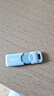 朗科（Netac）64GB USB2.0 U盘UA91 车载电脑两用闪存盘 蓝紫色推拉 投标专用软件加密U盘 实拍图