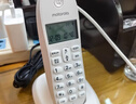 摩托罗拉（Motorola）数字无绳电话机 无线座机 子母机一拖一 办公家用 中文显示 双免提套装CL101C(白色) 实拍图