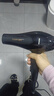 康夫（CONFU）电吹风机家用大功率2200W冷热风专业发廊级理发店恒温吹风筒机KF-8953 【强劲风力】气垫梳+圆筒梳 黑金 实拍图