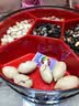 彩致（CAIZHI）水果盘新年果盘客厅干果收纳盒零食糖果盒 双层果盘CZ6885 实拍图