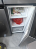 华凌美的出品406L十字双开门冰箱超薄风冷无霜一级能效双变频对开多门四门京东自营HR-426WSP国家补贴 实拍图