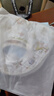 棉之润婴儿纯棉新生儿纱布U型围嘴宝宝口水巾隔水吐奶饭兜透气四季3条装 实拍图