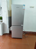 上菱185升双开门冰箱1.5米高左右小型出租房家用两门二门小户型双门宿舍办公以旧换新BBM185L 实拍图