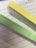 得力（deli）300张3色分条便利贴便签纸 76*25mm记事贴66306 实拍图